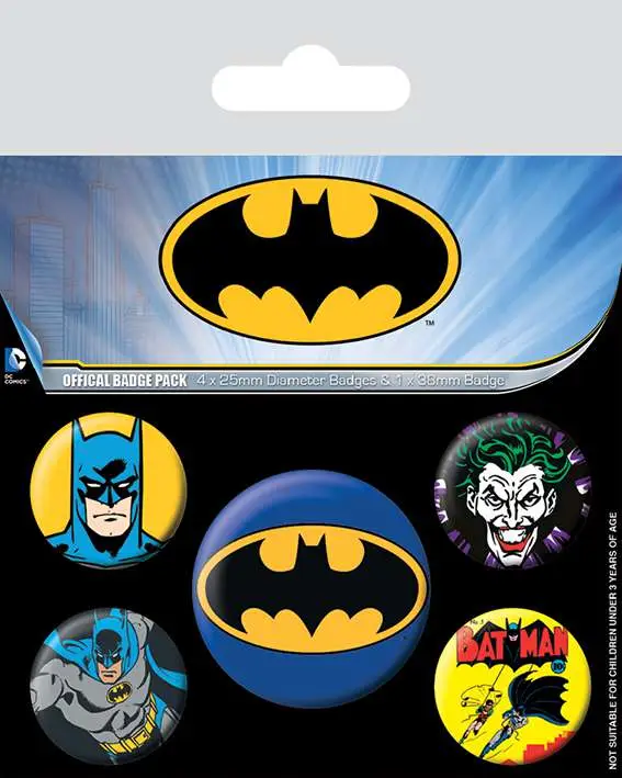 DC COMICS - Batman Badge Pack - Figurine